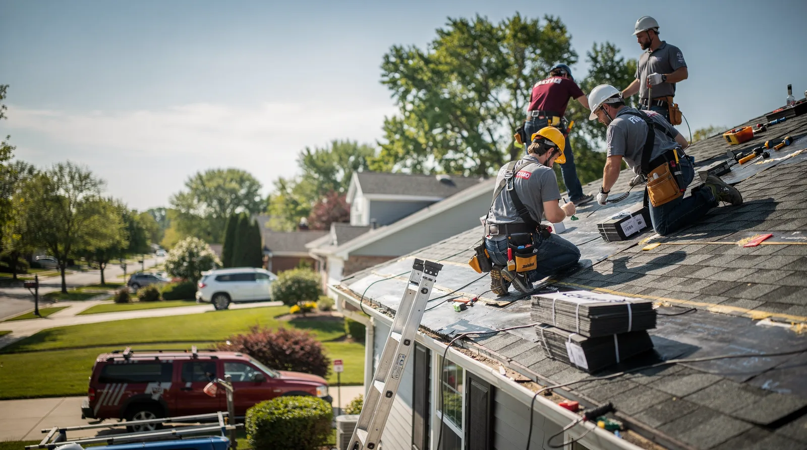 Roof Repair in Bunker Hill, KS around you